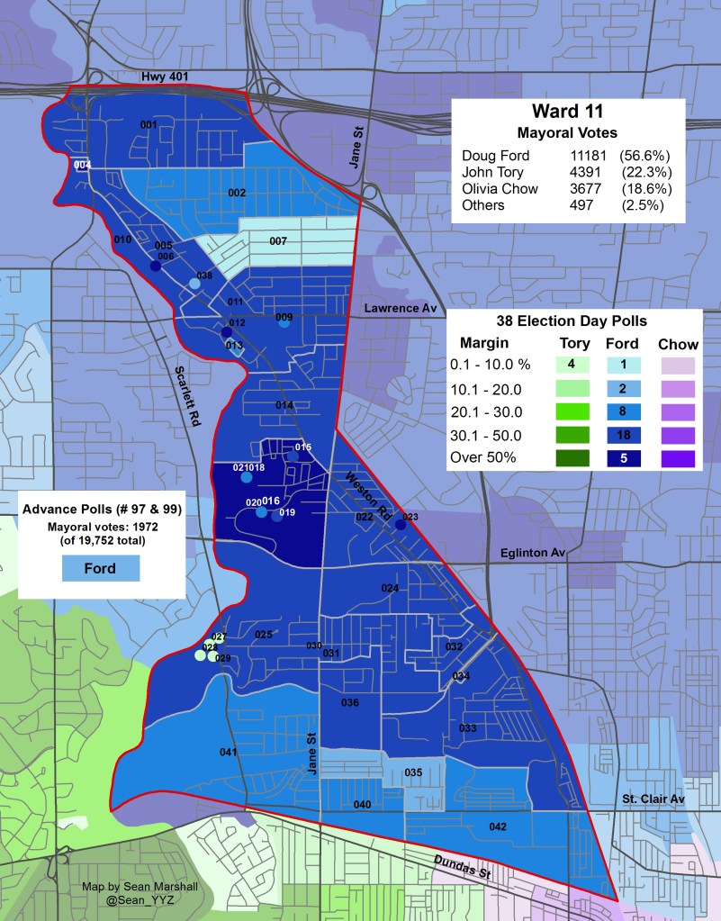 2014 Election - WARD 11 Mayor