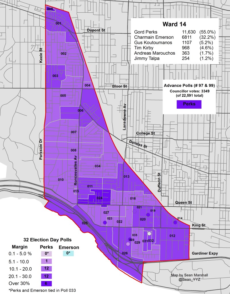 2014 Election - WARD 14 Cllr