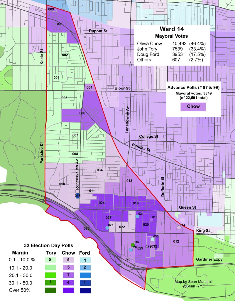 2014 Election - WARD 14 Mayor