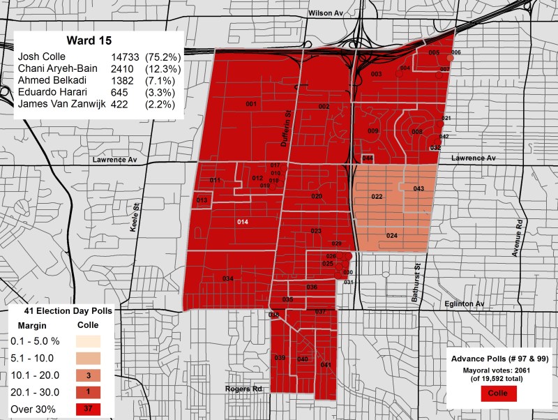 2014 Election - WARD 15 Cllr