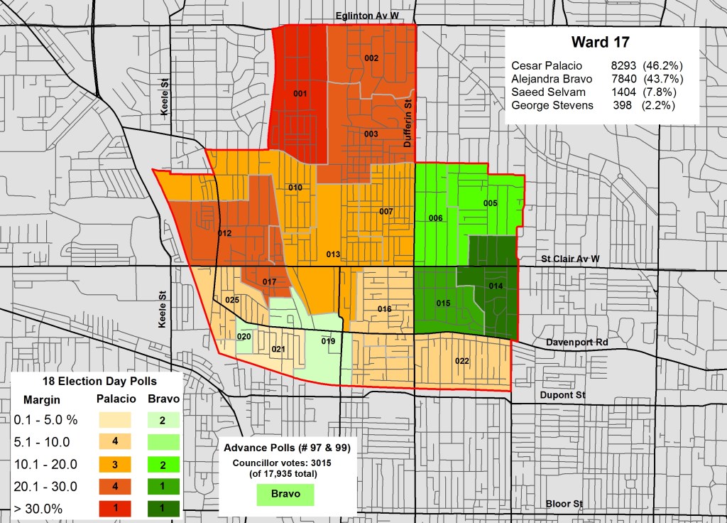 2014 Election - WARD 17 cllr