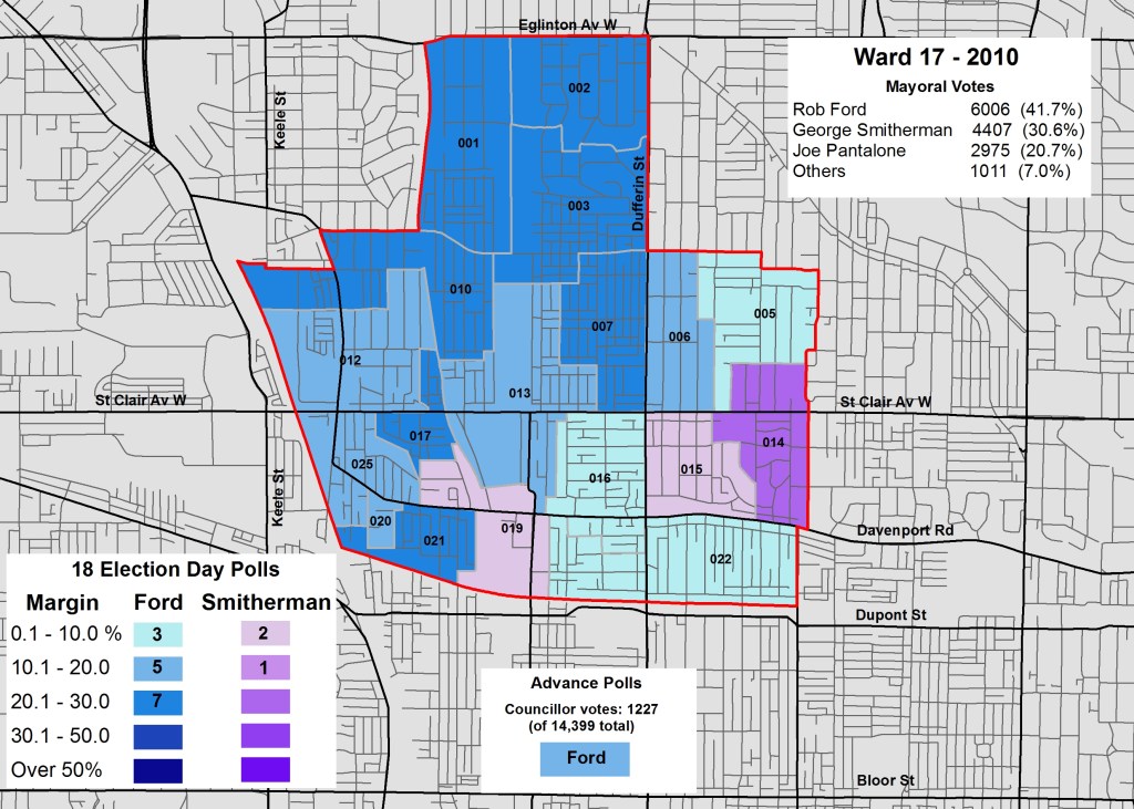 2014 Election - WARD 17 Mayor 2010