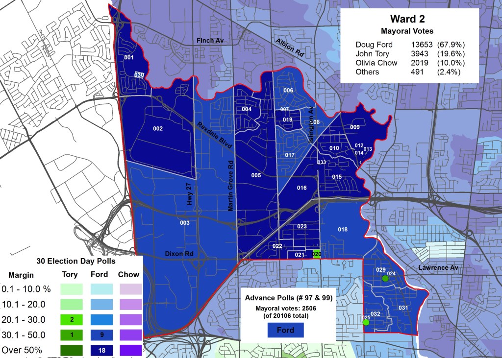 2014 Election - WARD 2 Mayor