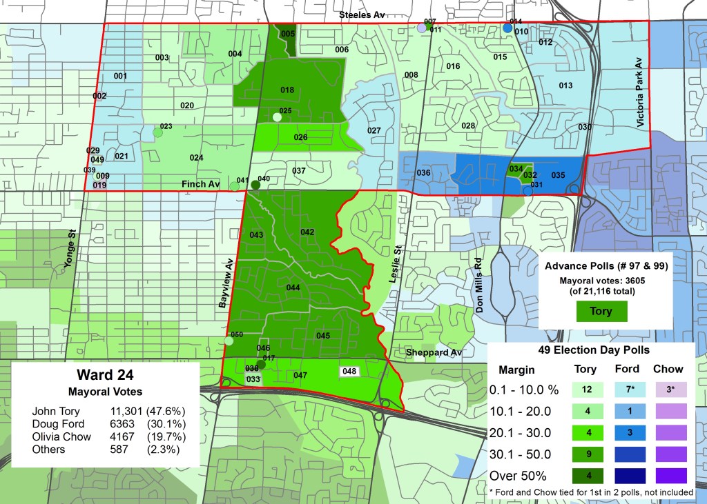 2014 Election - WARD 24 Mayor