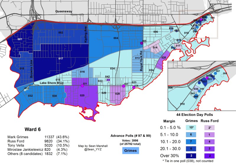 2014 Election - WARD 6 Cllr