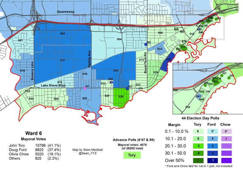 2014 Election - WARD 6 Mayor