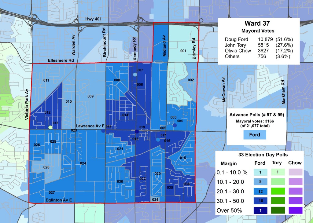 2014 Election - WARD 37 Mayor