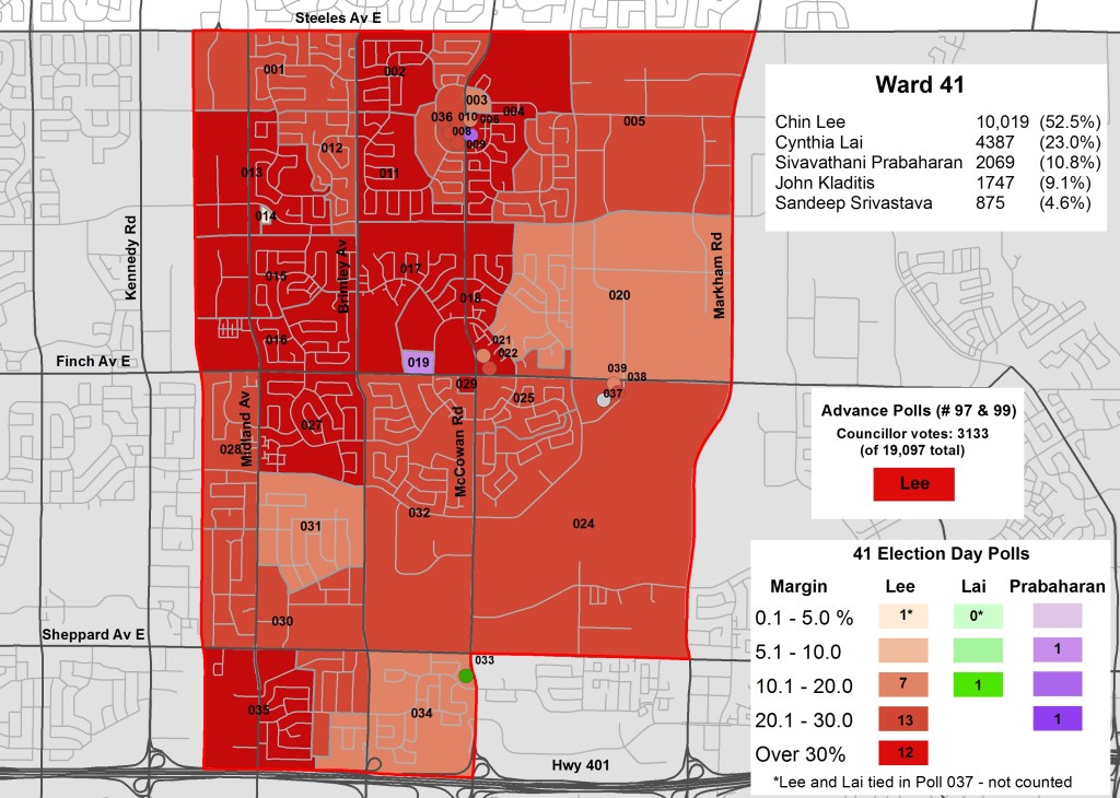 2014 Election - WARD 41 Cllr