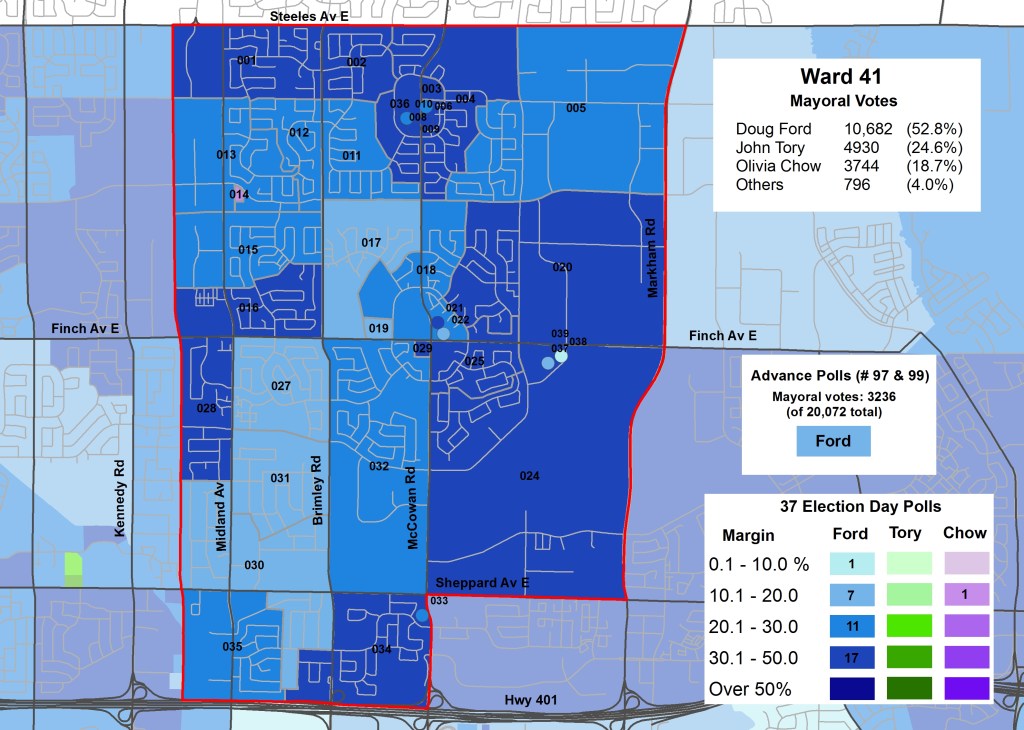 2014 Election - WARD 41 Mayor