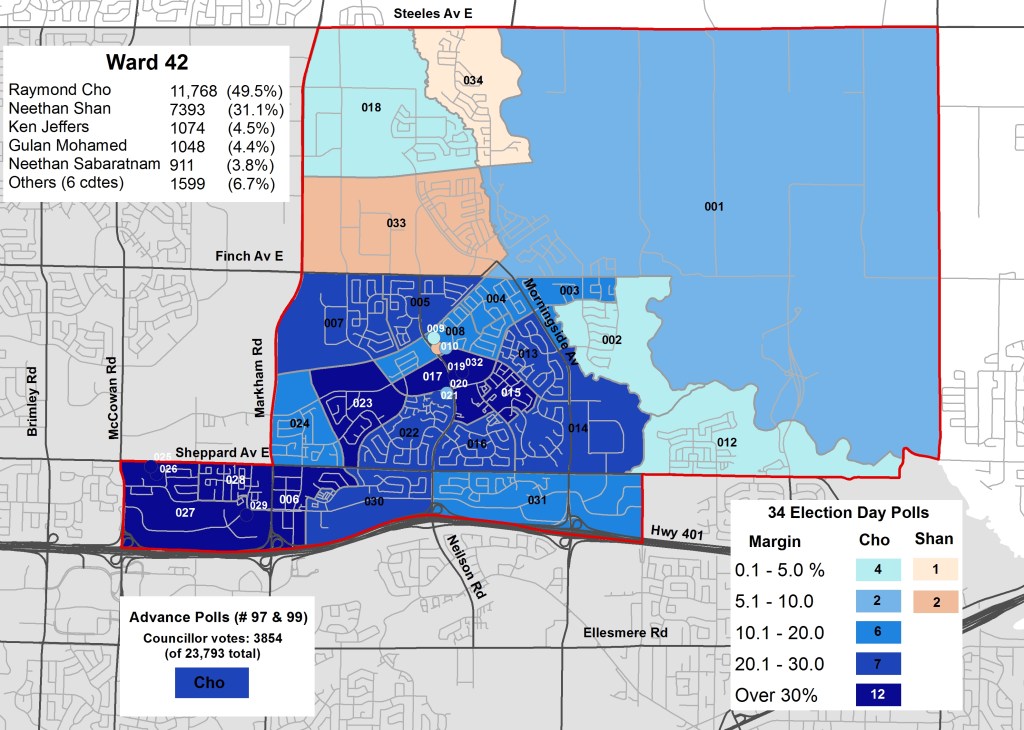 2014 Election - WARD 42 Cllr