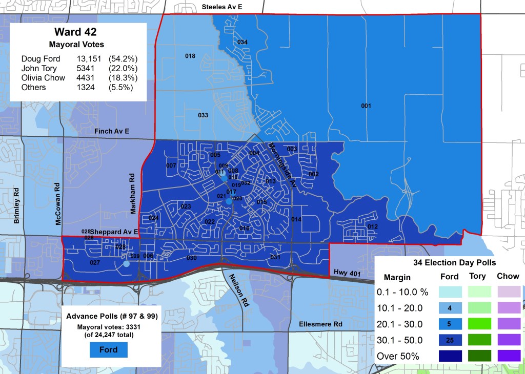 2014 Election - WARD 42 Mayor