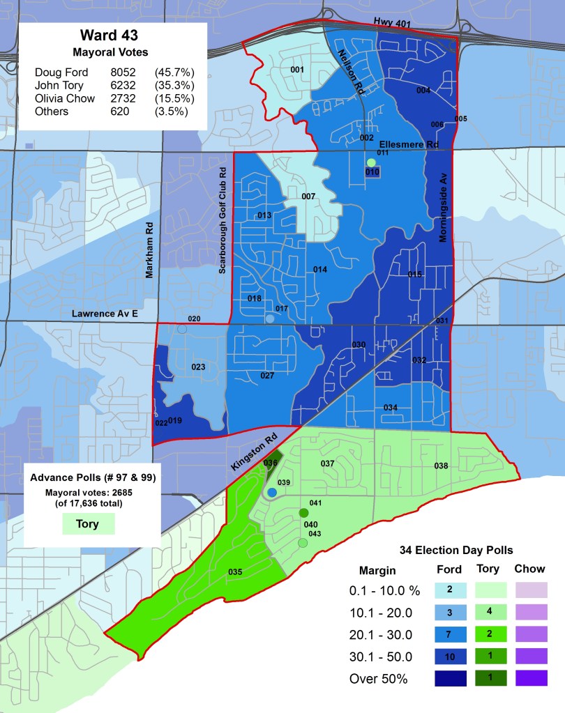 2014 Election - WARD 43 Mayor