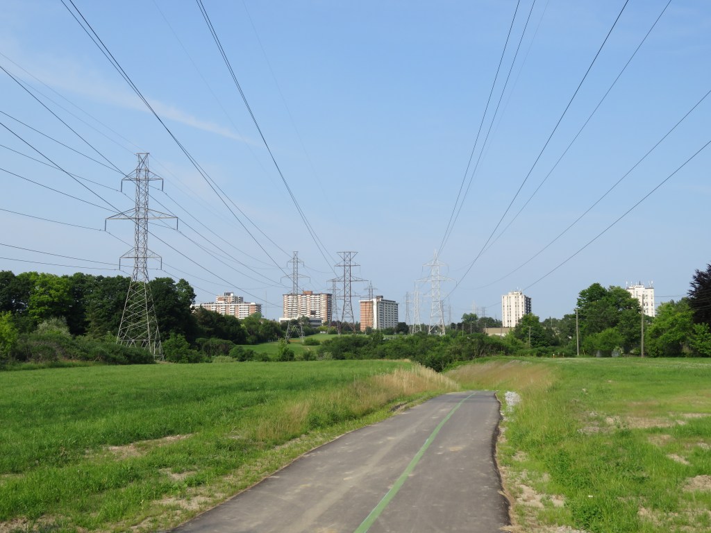 The newly completed Finch Hydro Corridor