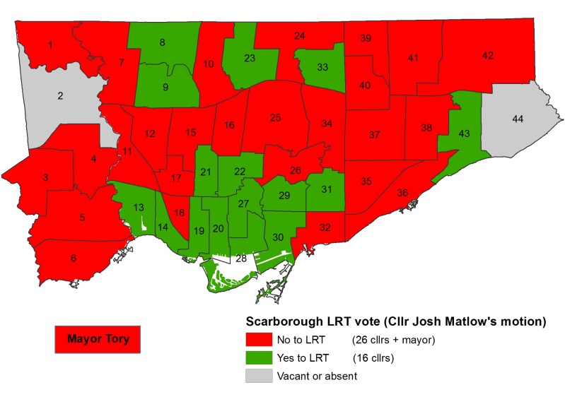 TT - Scarborough Vote
