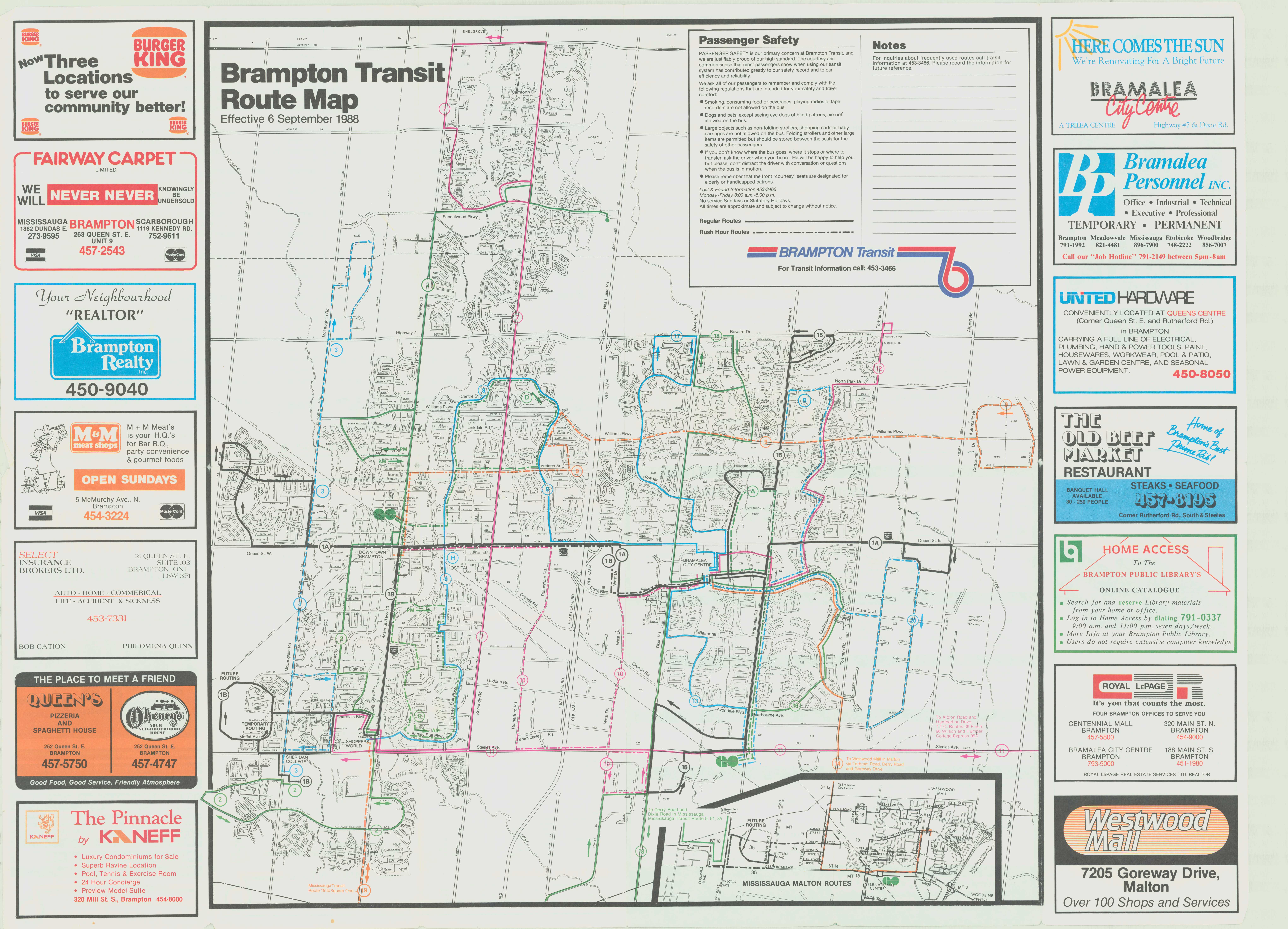 Brampton Transit - 1988