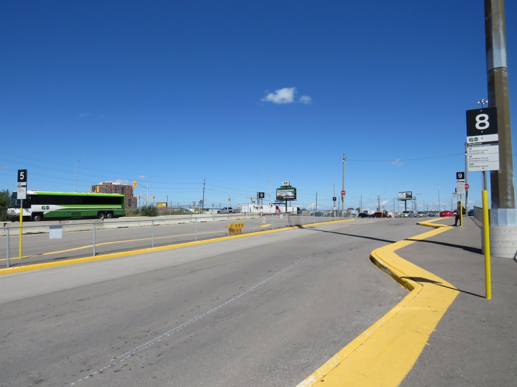 Temporary bus terminal, Bramalea GO Station
