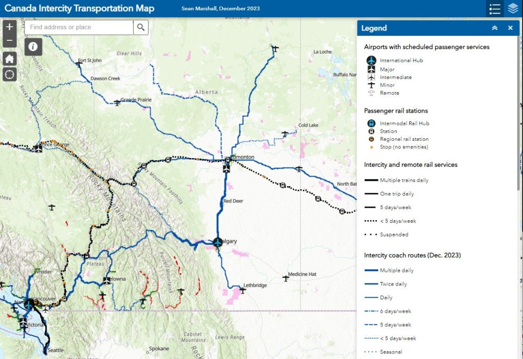 Mapping Canada’s intercity&nbsp;links