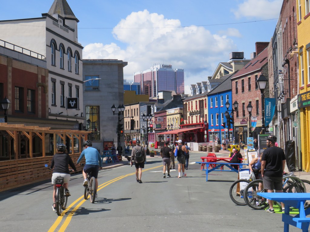 Streets are for people: a visit to St. John’s Water&nbsp;Street